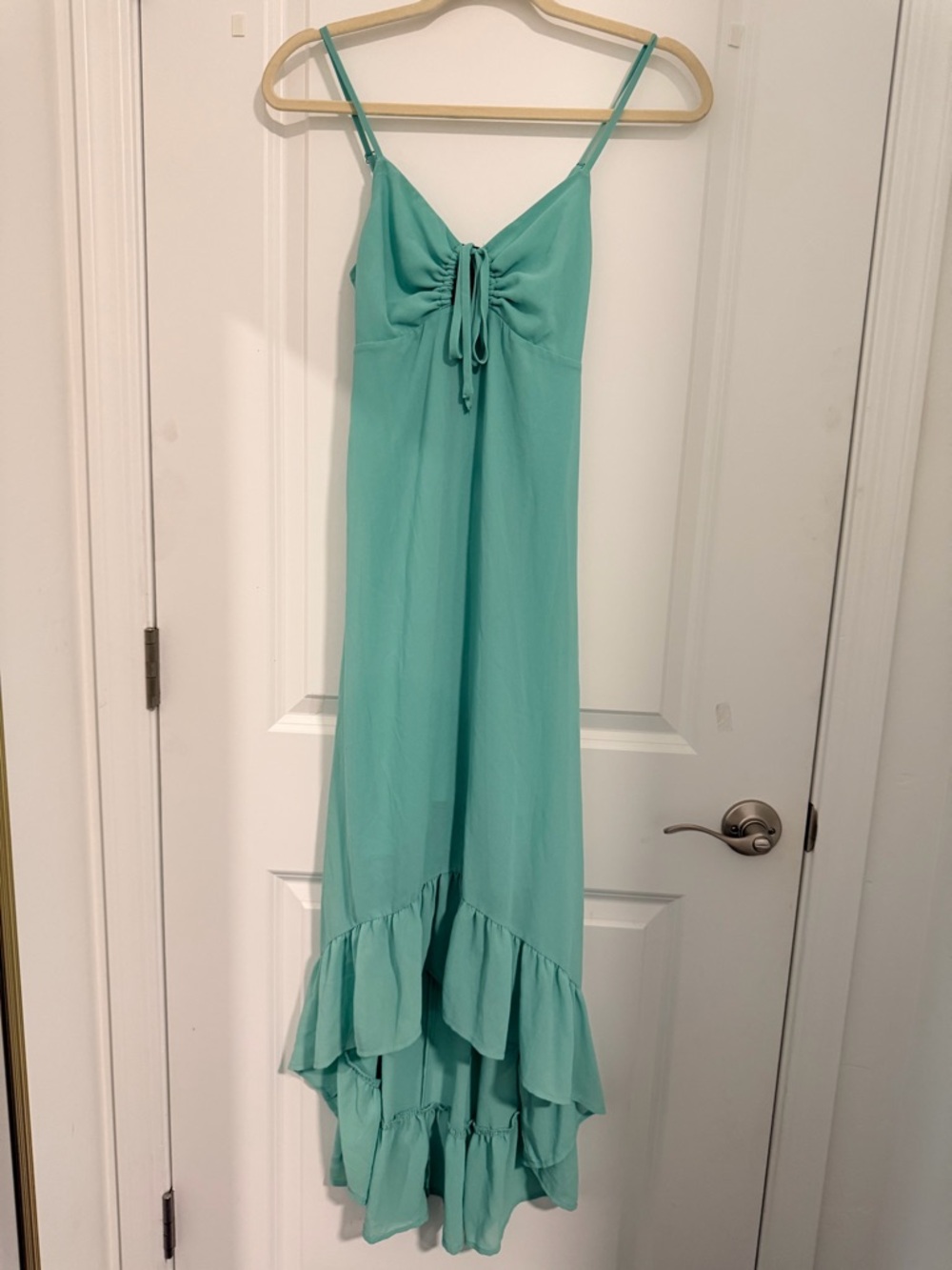 NWT! wild fable | Aqua Green Tie-Front Dress